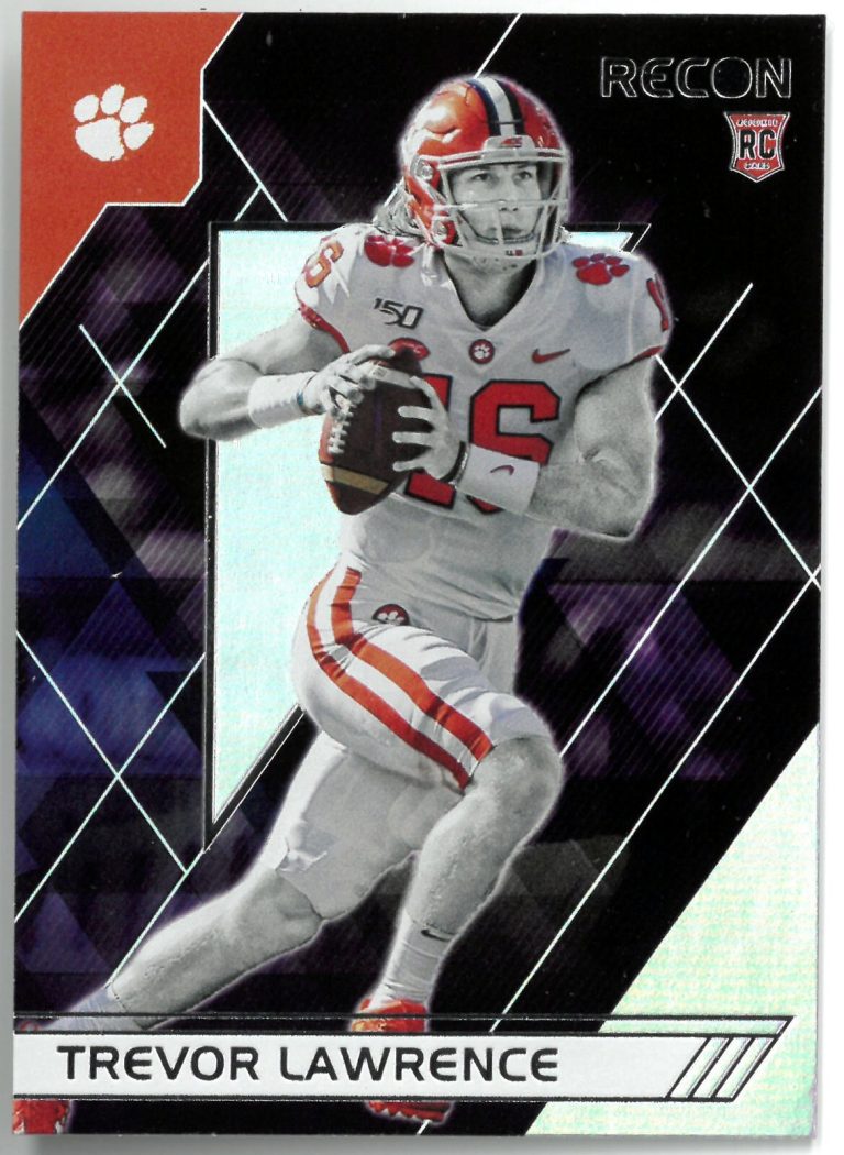 Trevor Lawrence 2021 Panini Chronicles Recon Draft Picks Rookie Card (RC) #132