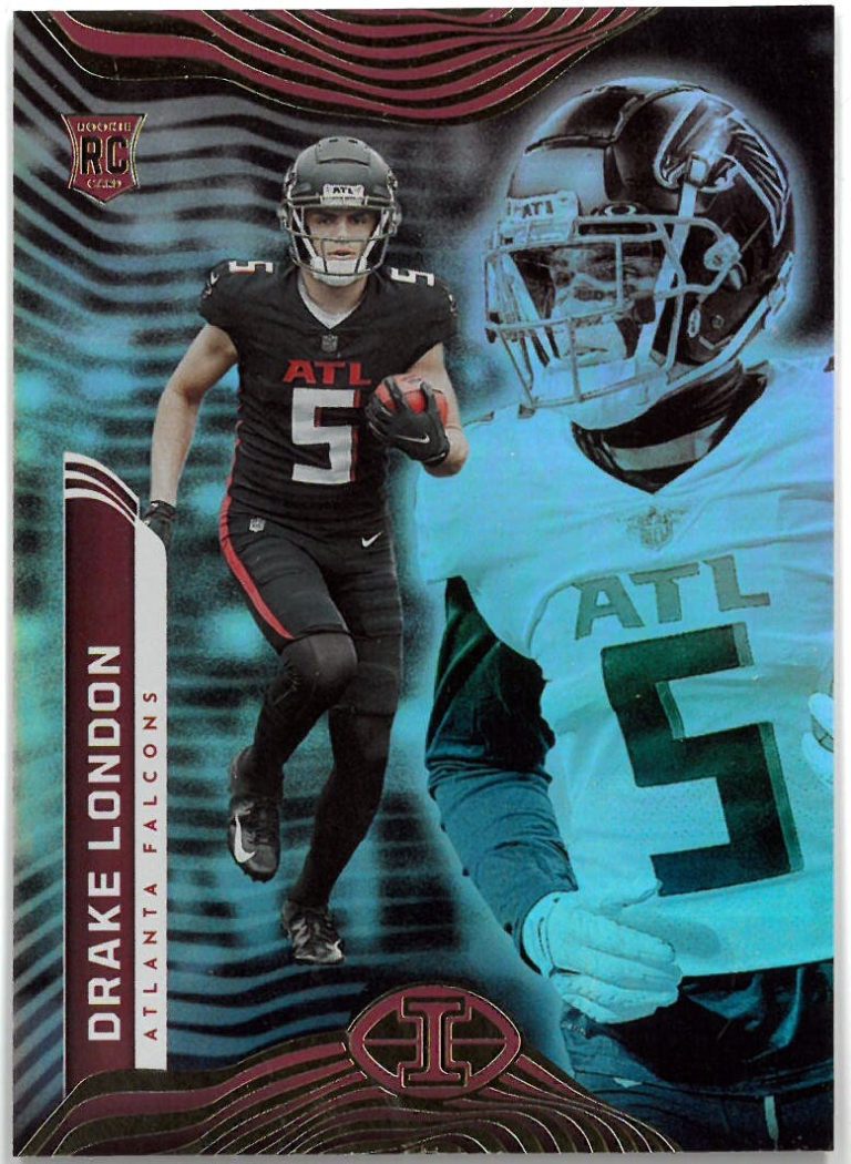 Drake London 2022 Panini Illusions Rookie Card (RC) #6 (USC/Falcons)