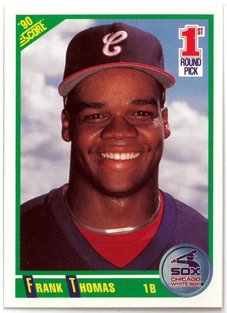Frank Thomas 1990 Score Rookie Card (RC) #663 -  (Chicago White Sox/HOF)