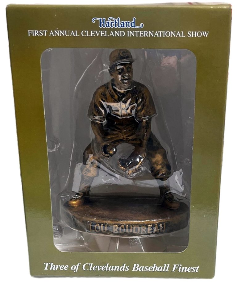 Lou Boudreau Cleveland Indians 2006 Hartland Exclusive International Figure