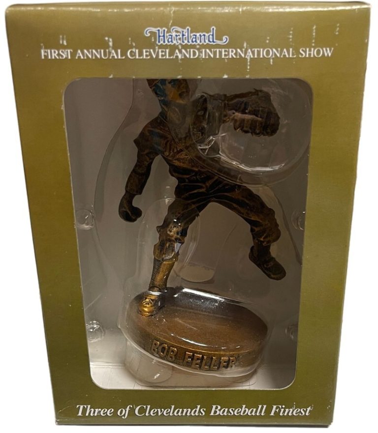 Bob Feller Cleveland Indians 2006 Hartland Exclusive Intl Show Figure/Statue NIB