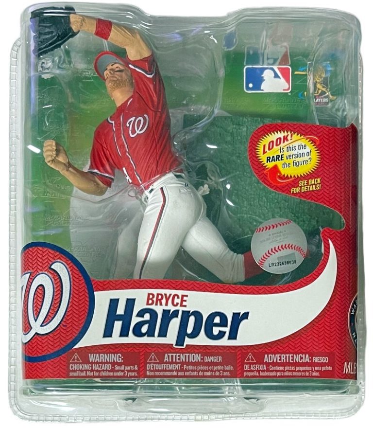 Bryce Harper MLB Washington Nationals 2013 Mcfarlane Toys Action Figure/S31