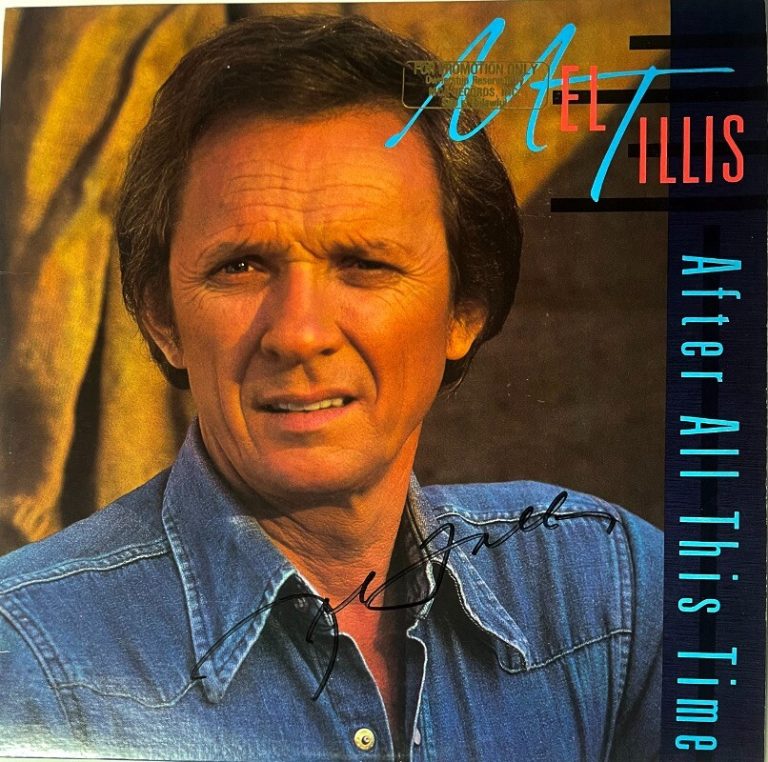 Mel Tillis signed 1983 After All This Time Country Album Cover/Vinyl Record- JSA