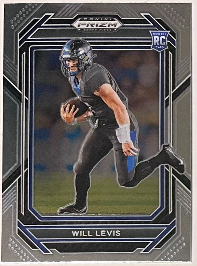 Will Levis 2023 Panini Prizm Draft Picks Rookie Card (RC) #103 (Kentucky/Titans)