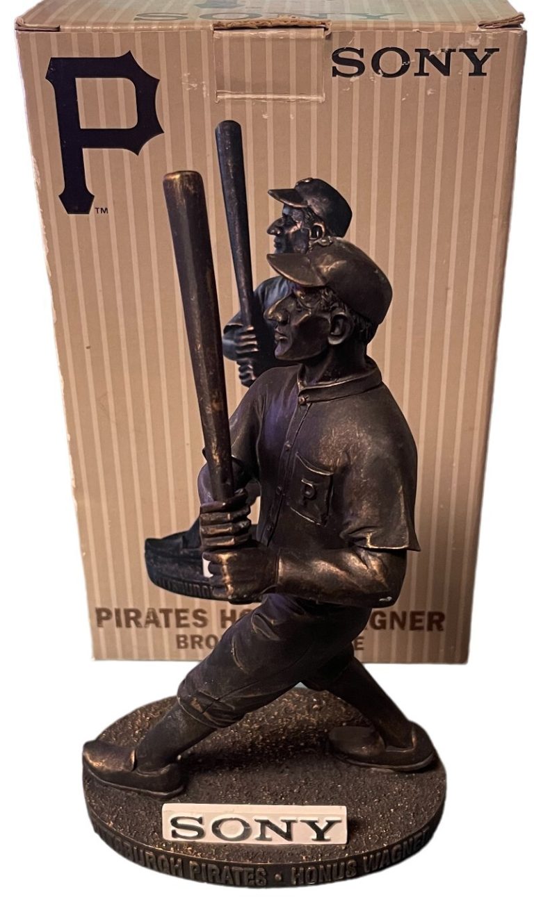 Honus Wagner Pittsburgh Pirates 8” Bronze Figurine SGA SONY (Pristine/NIB)