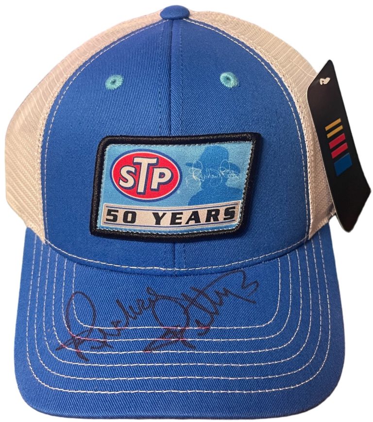 Richard Petty Signed NASCAR Racing STP 50 Years Mesh Cap/Hat - COA  (BRAND NEW/T