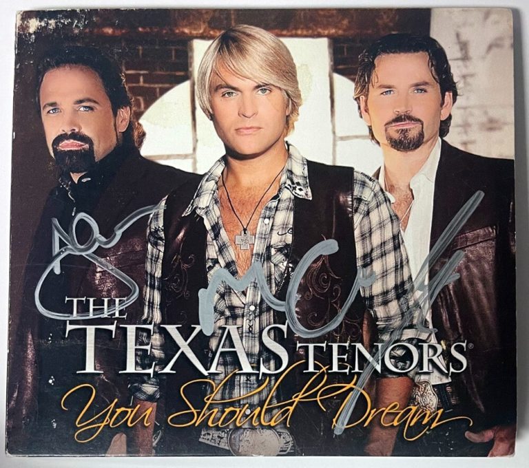 The Texas Tenors signed You Should Dream CD Booklet/CD 3 Sigs- JSA