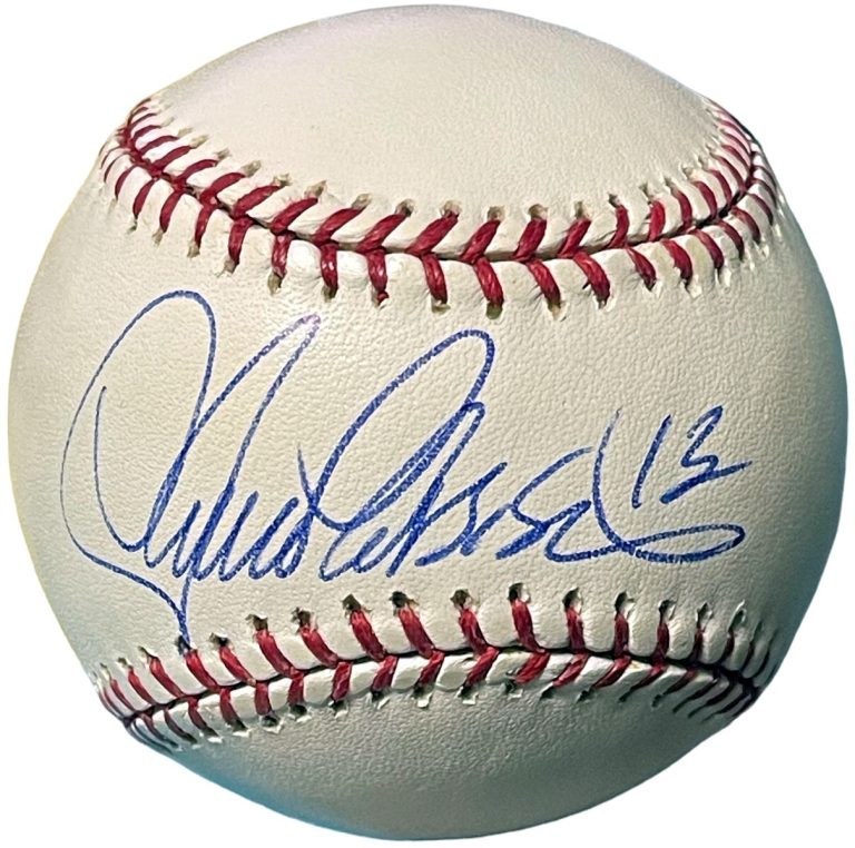 Lance Parrish signed Official Rawlings Major League Baseball- COA-Detroit Tigers