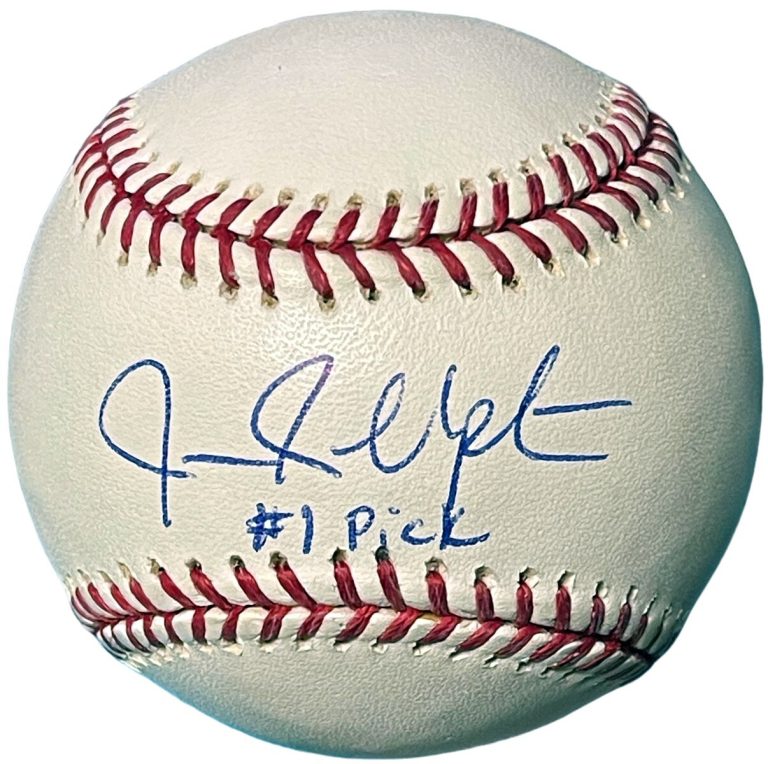 Justin Upton signed Official Rawlings Major League Baseball #1 Pick- COA