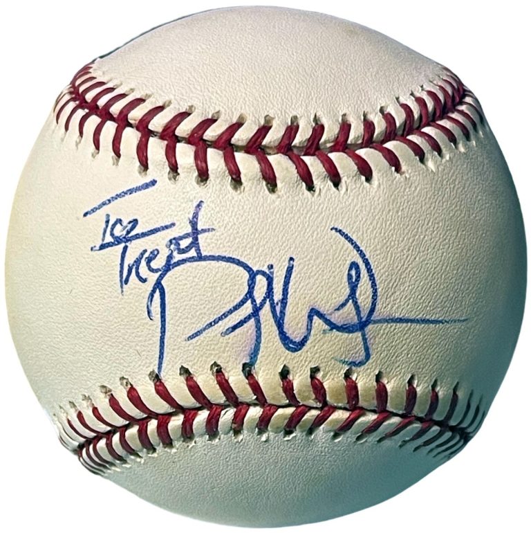 Preston Wilson signed Official Rawlings Major League Baseball To Trent- COA
