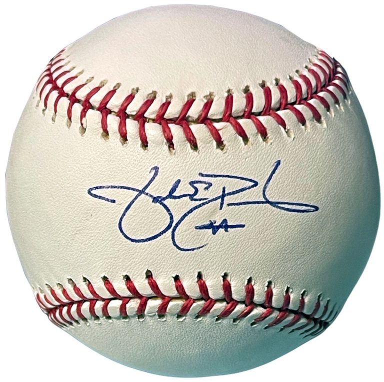 Jake Peavy signed Official Rawlings Major League Baseball #44- White Sox/Red Sox