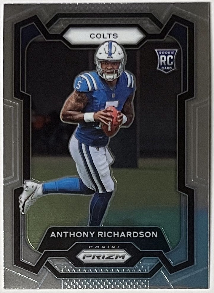 Anthony Richardson 2023 Panini Prizm Rookie Card (RC) #343 (Indianapolis Colts)