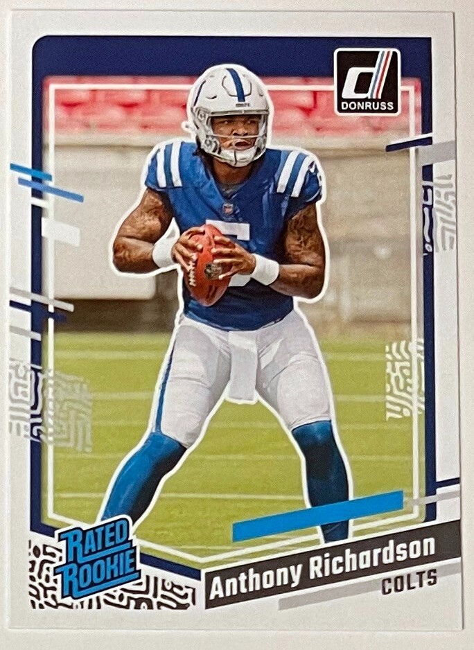 Anthony Richardson 2023 Panini Donruss Rated Rookie Card (RC) #343