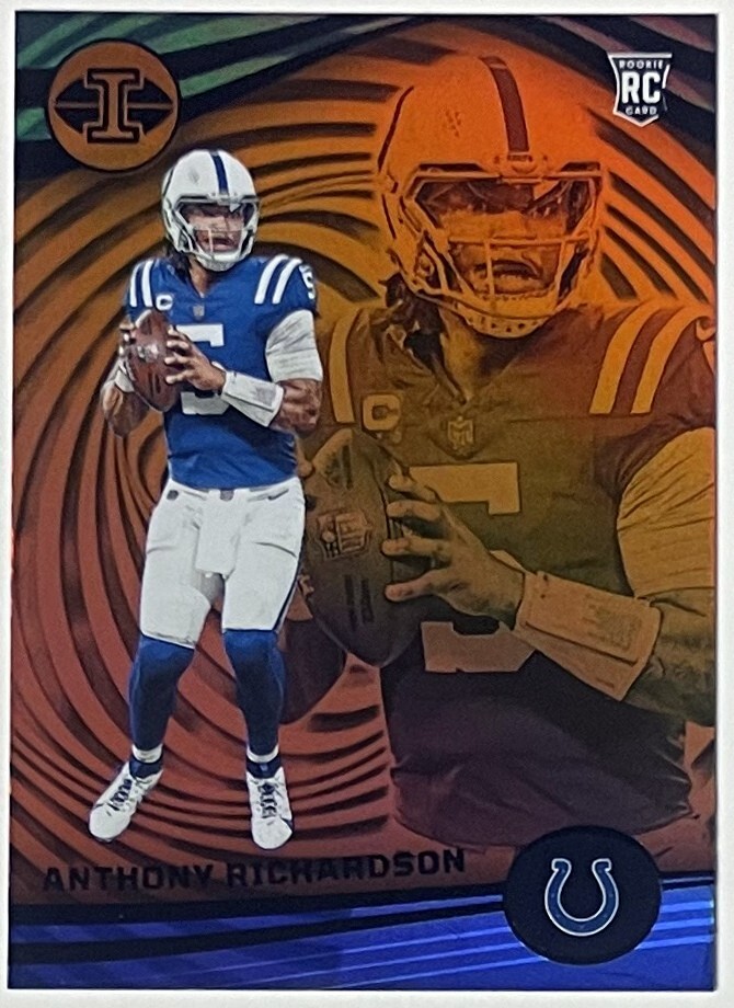 Anthony Richardson 2023 Panini Illusions Orange Rookie Card (RC) #46