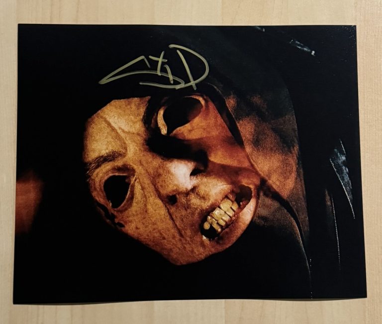 SID WILSON HAND SIGNED 8x10 PHOTO AUTOGRAPHED SLIPKNOT DJ COA