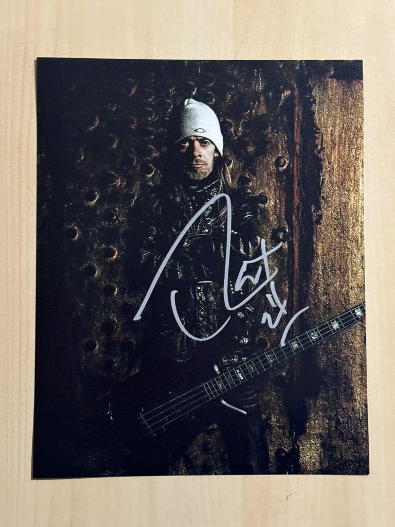 REX BROWN HAND SIGNED 8x10 PHOTO AUTOGRAPHED PANTERA ORIGINAL BASSIST RARE COA