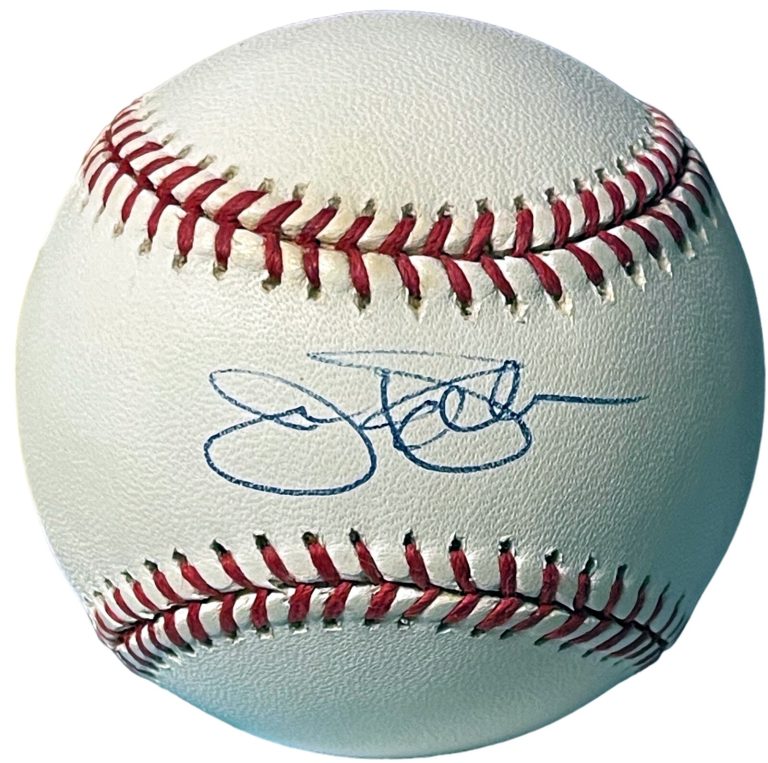 Jim Palmer signed Official Rawlings ROAL American League Baseball tone spots-COA