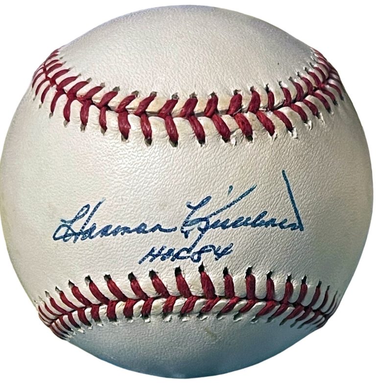 Harmon Killebrew signed Official Rawlings Major League Baseball HOF 84- COA