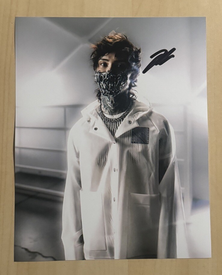 TIM HENSON SIGNED 8X10 PHOTO POLYPHIA BAND GUITARIST AUTOGRAPHED VERY RARE COA