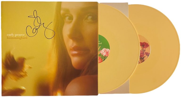 Carly Pearce signed 2024 Hummingbird Album Cover/2-LP/Vinyl Record Set - COA