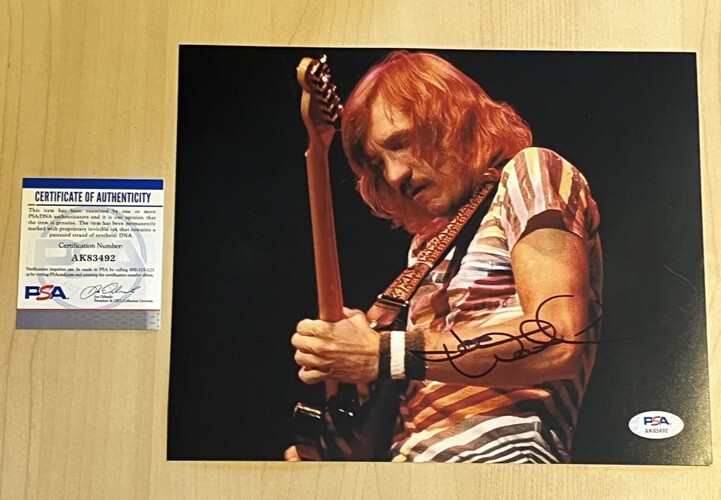 JOE WALSH HAND SIGNED 8x10 PHOTO AUTOGRAPHED EAGLES GUITARIST LEGEND PSA COA