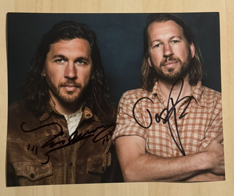 THE TESKEY BROTHERS FULL BAND SIGNED 8x10 PHOTO AUTOGRAPHED FOLK DUO GROUP COA