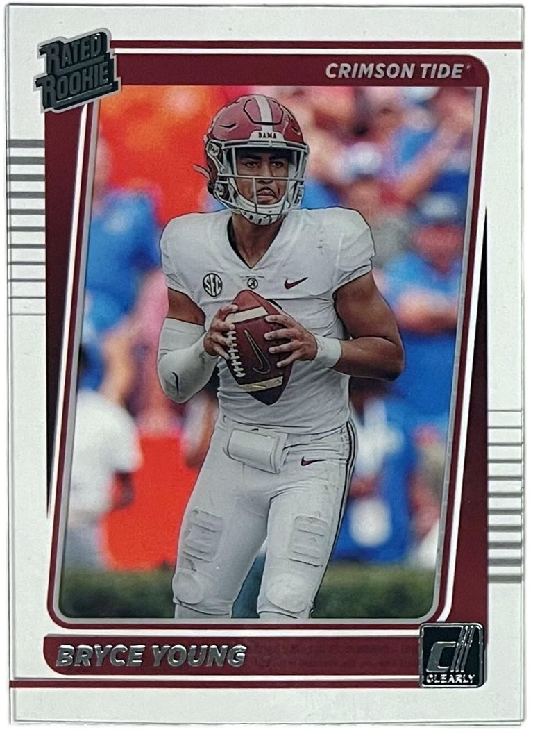 Bryce Young 2023 Panini Chronicles Donruss Draft Picks Rated Rookie Card (RC) 26