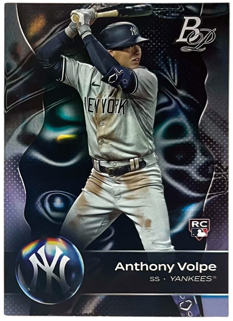 Anthony Volpe 2023 Bowman Platinum Rookie Card (RC) #55 (New York Yankees)