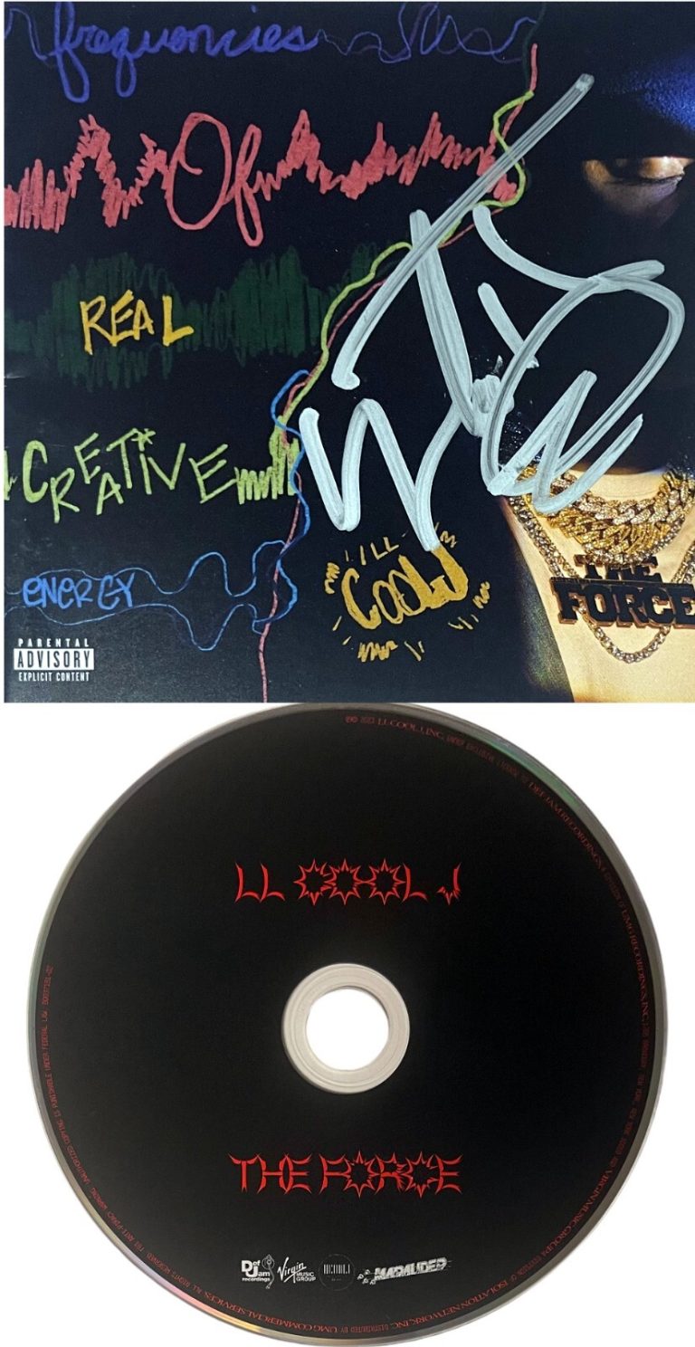 LL Cool J signed 2023-24 The Force CD Album Cover Booklet w/ CD & Case– COA