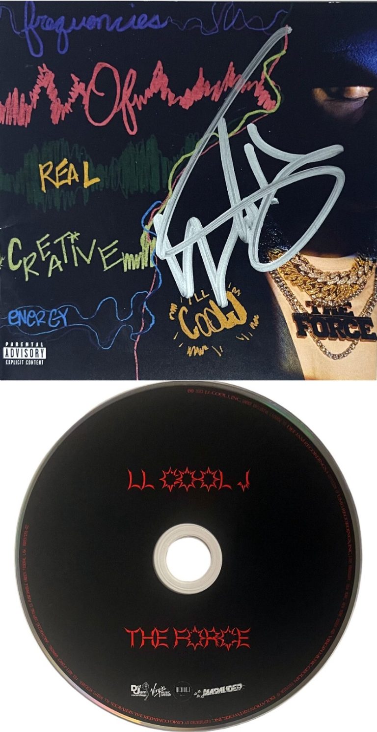 LL Cool J signed 2023-24 The Force CD Album Cover Booklet w/ CD & Case– COA