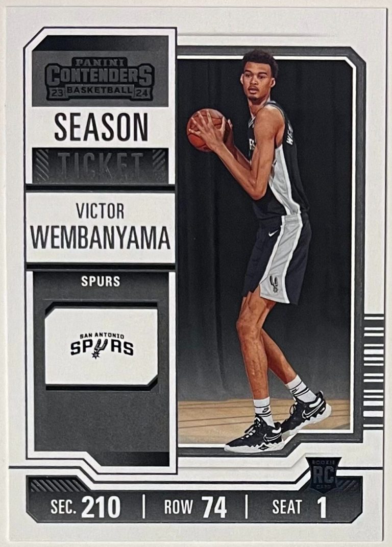 Victor Wembanyama 2023-24 Panini Contenders Rookie Card (RC) #11