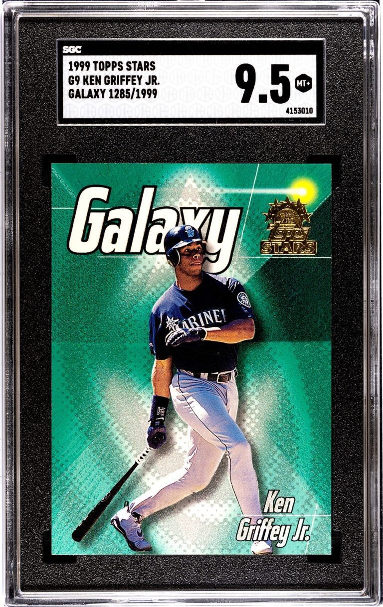 Ken Griffey, Jr. 1999 Topps Stars Galaxy Card #G9- /1999- SGC Graded 9.5 MT+