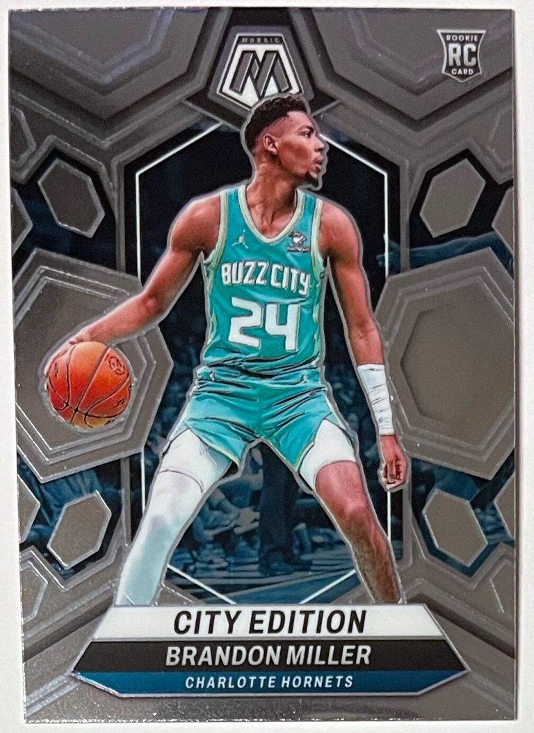 Brandon Miller 2023-24 Panini Mosaic City Edition Rookie Card (RC) #277