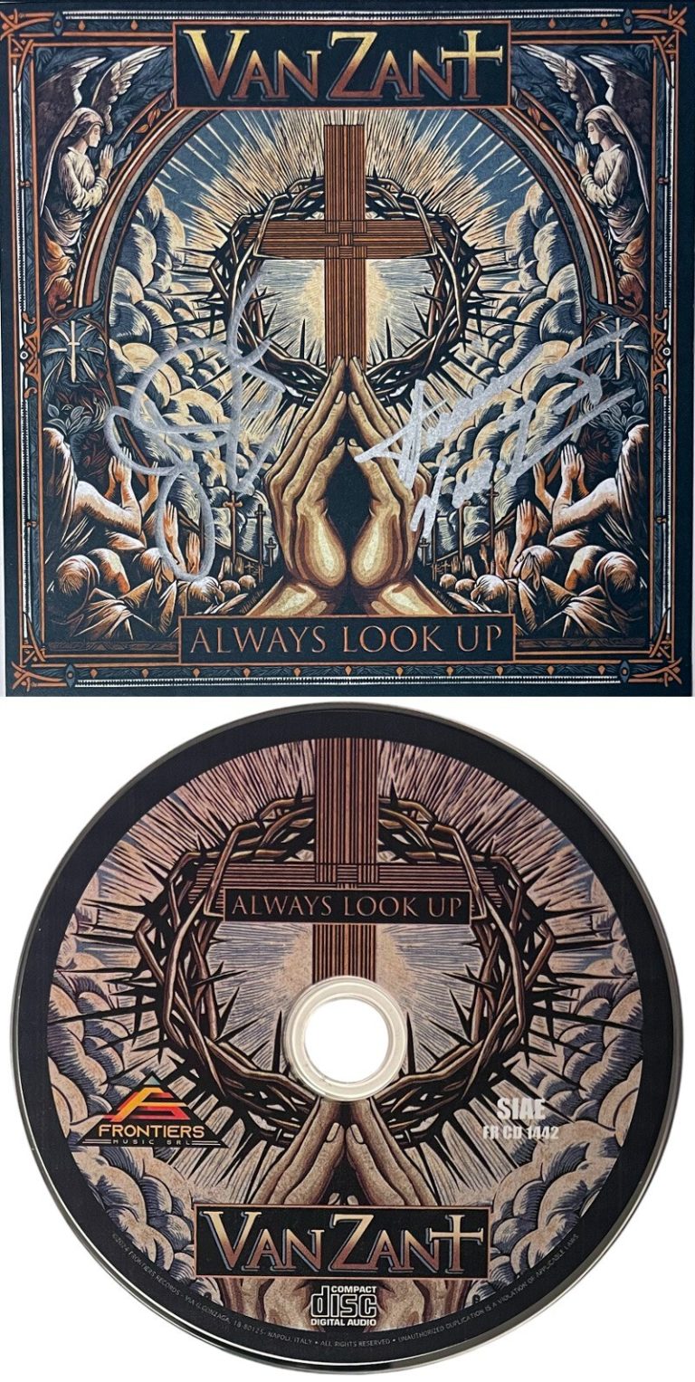 Johnny & Donnie Van Zant Signed 2024 Always Look Art Insert Auto/Booklet/CD- COA