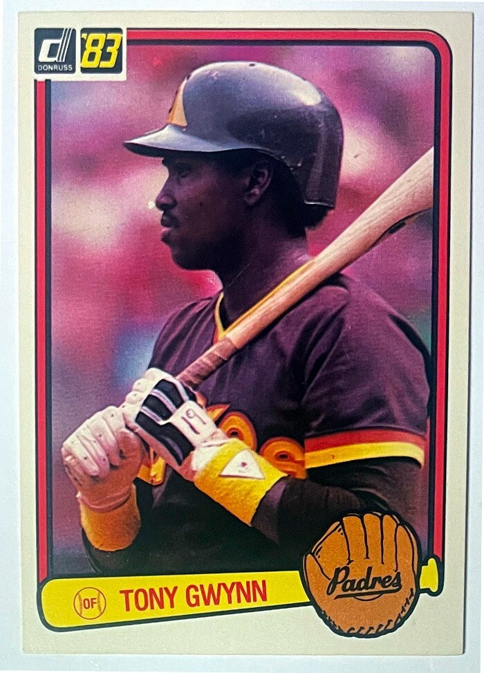 Tony Gwynn 1983 Donruss Rookie Card (RC) #598 (San Diego Padres/HOF)