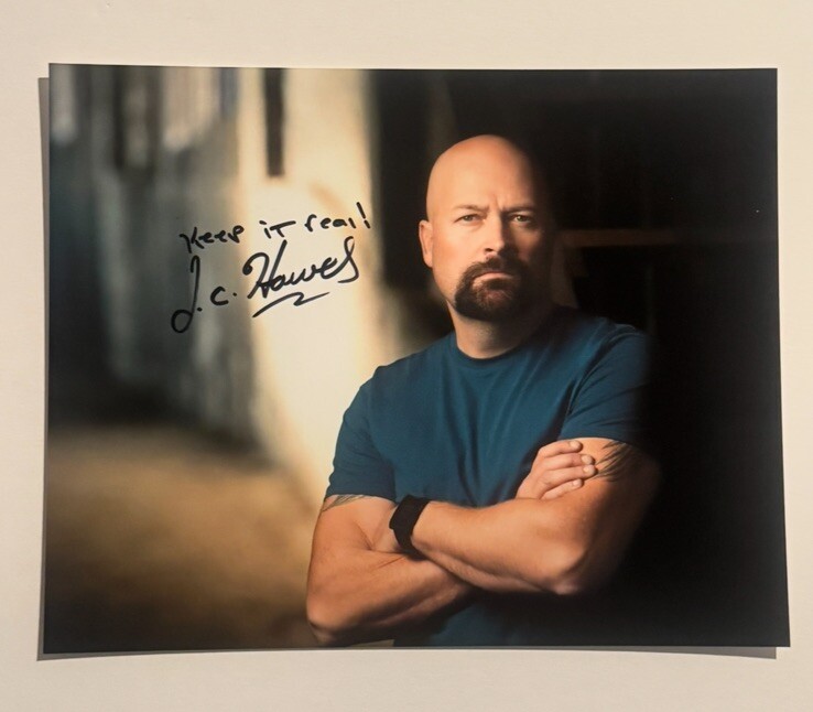 JASON HAWES SIGNED 8x10 PHOTO AUTOGRAPHED PARANORMAL TV SHOW GHOSTHUNTERS COA