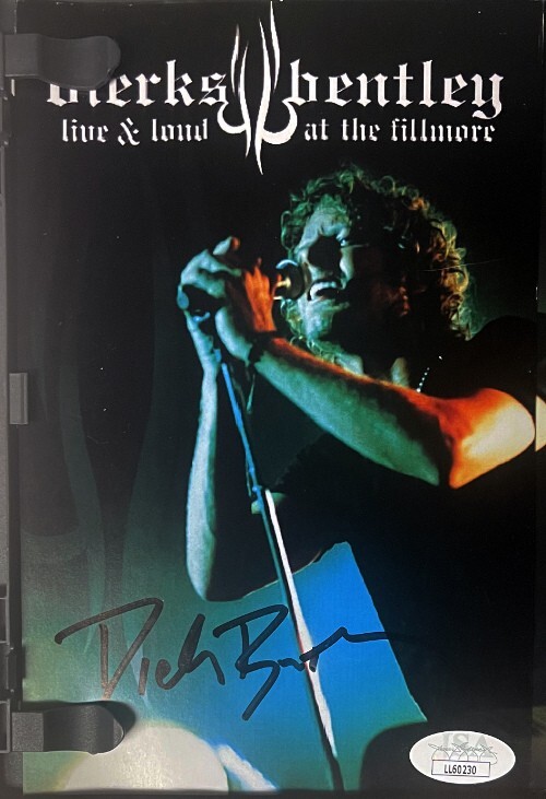 Dierks Bentley signed 2007 Live & Loud At The Fillmore Booklet/DVD/ Case- JSA