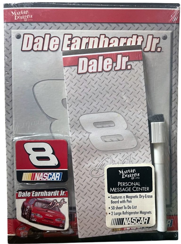 Dale Earnhardt, Jr #8 2003 Martin Designs NASCAR/Magnets/Dry EraseBoard/Notepad