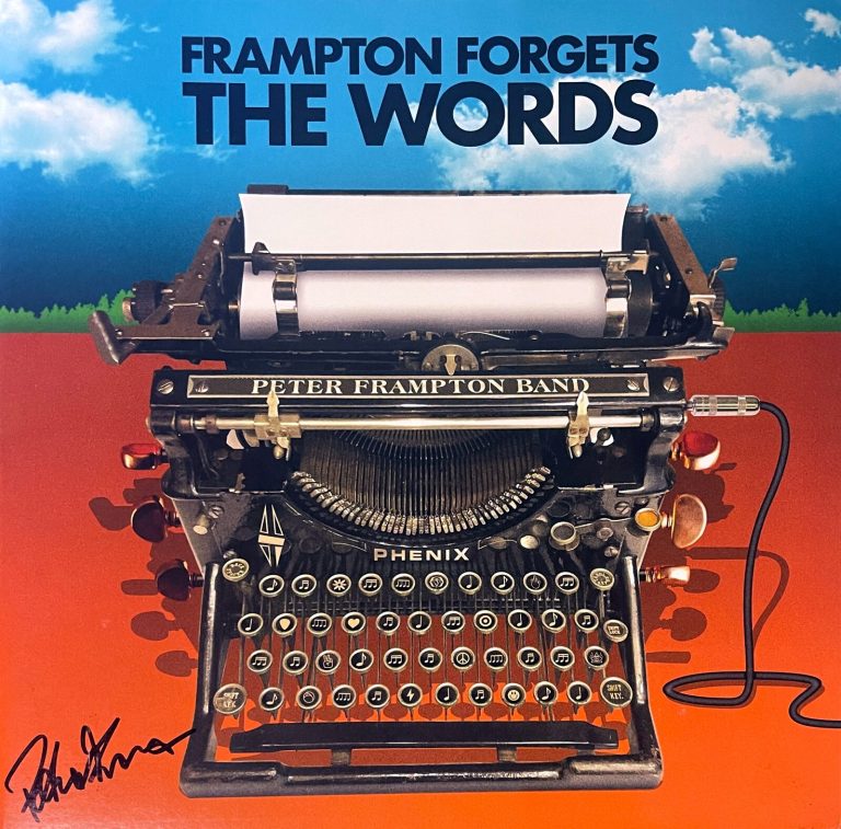 Peter Frampton signed 2021 Frampton Forgets The Words Album LP/Vinyl/Record -JSA