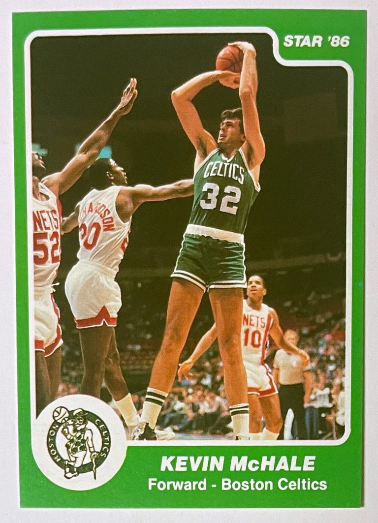 Kevin McHale 1985-86 Star Green Border Card #98 (Boston Celtics/HOF)