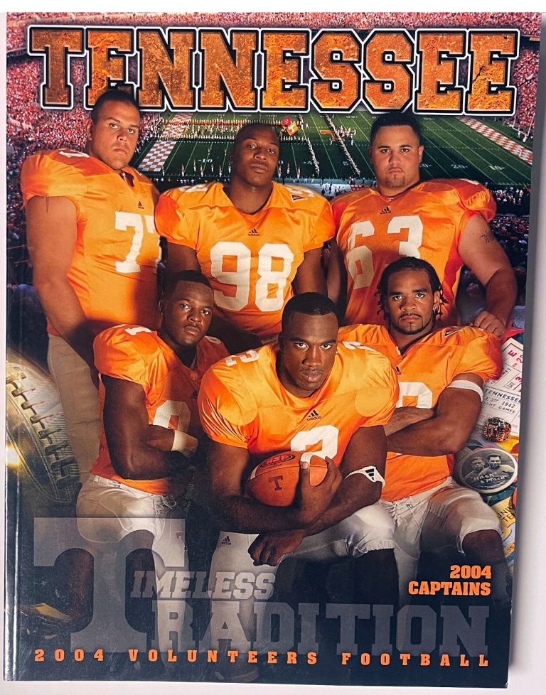 Tennessee Volunteers 2004 NCAA College Football Official Media Guide/Program