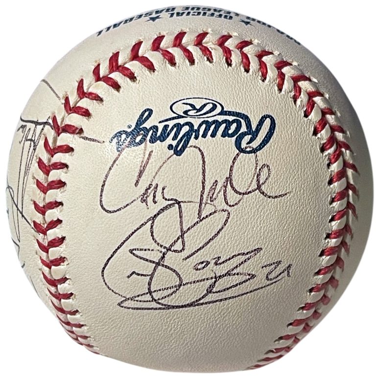 2004 Cincinnati Reds signed MLB Baseball-Adam Dunn/ Kearns/Sean Casey/Lidle  COA