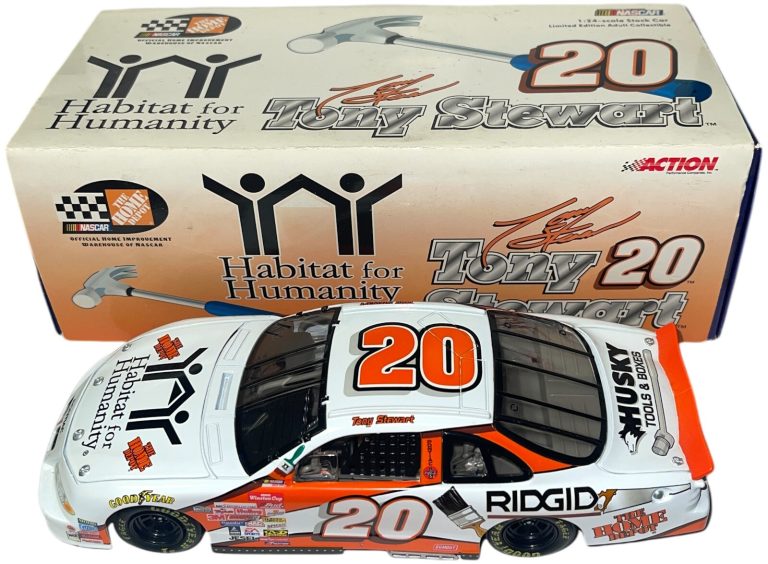 Tony Stewart 1999 1/24 Home Depot Habitat for Humanity #20 Pontiac Diecast Car