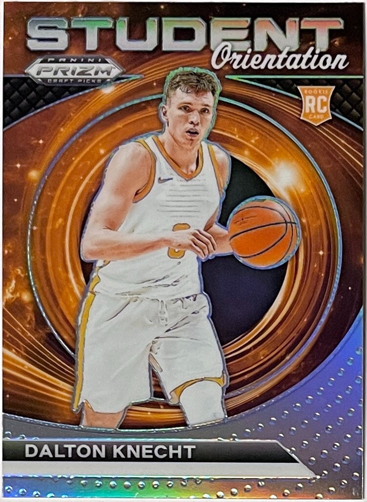 Dalton Knecht 2024 Panini Prizm Draft Picks Student Orientation RC Card #7 UT