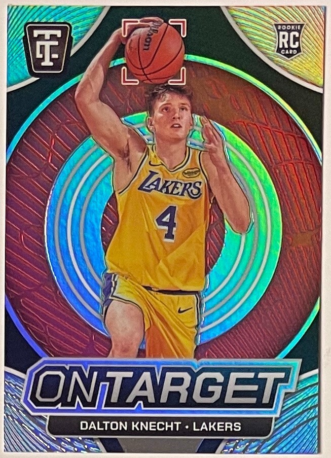 Dalton Knecht 2024-25 Panini Totally Certified On Target Rookie Card (RC) #20