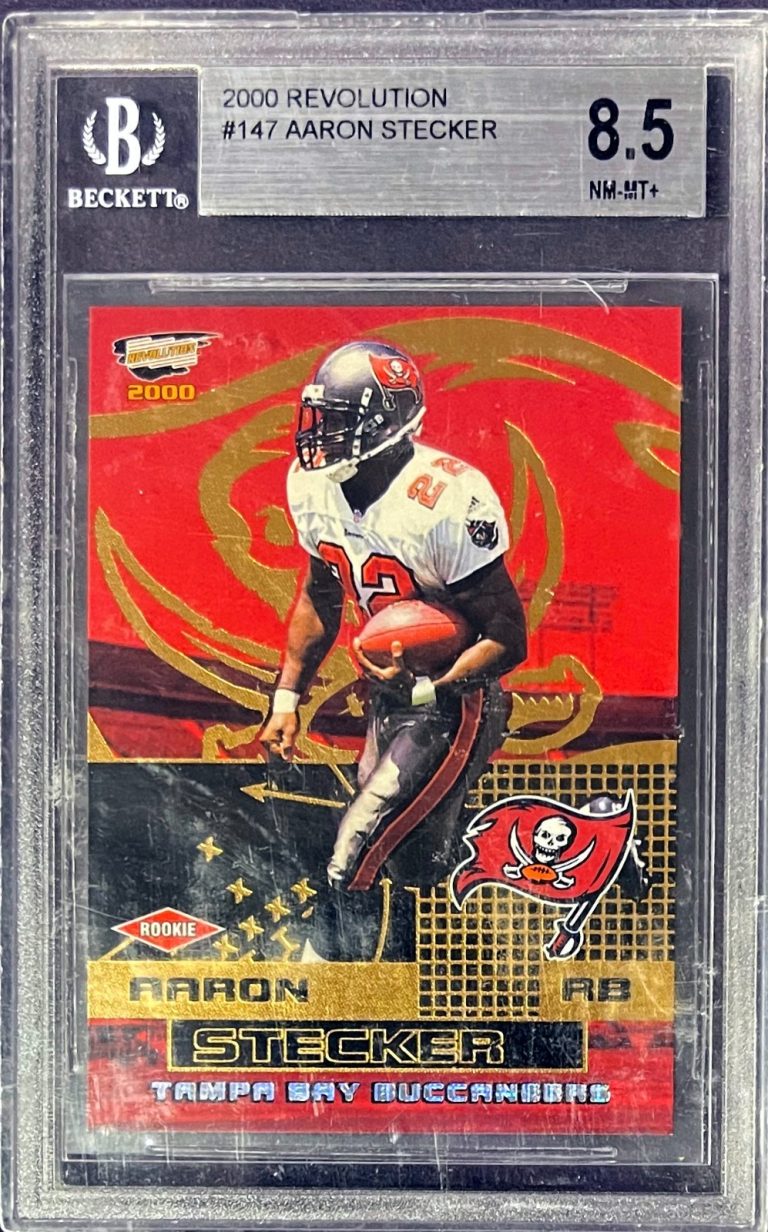 Aaron Stecker 2000 Revolution RC  #147 Card /300- Beckett/BGS Graded 8.5 NM-MT+