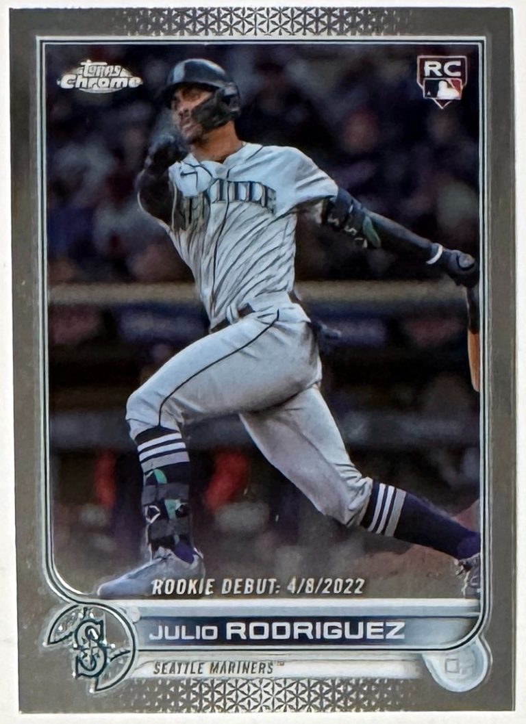 Julio Rodriguez 2022 Topps Chrome Update Rookie Card (RC) #USC165-  (Mariners)