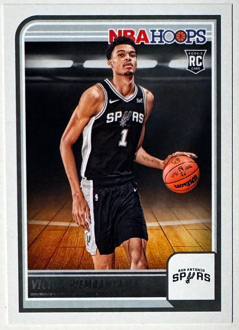 Victor Wembanyama 2023-24 Panini NBA Hoops Card (RC) #277 - San Antonio Spurs
