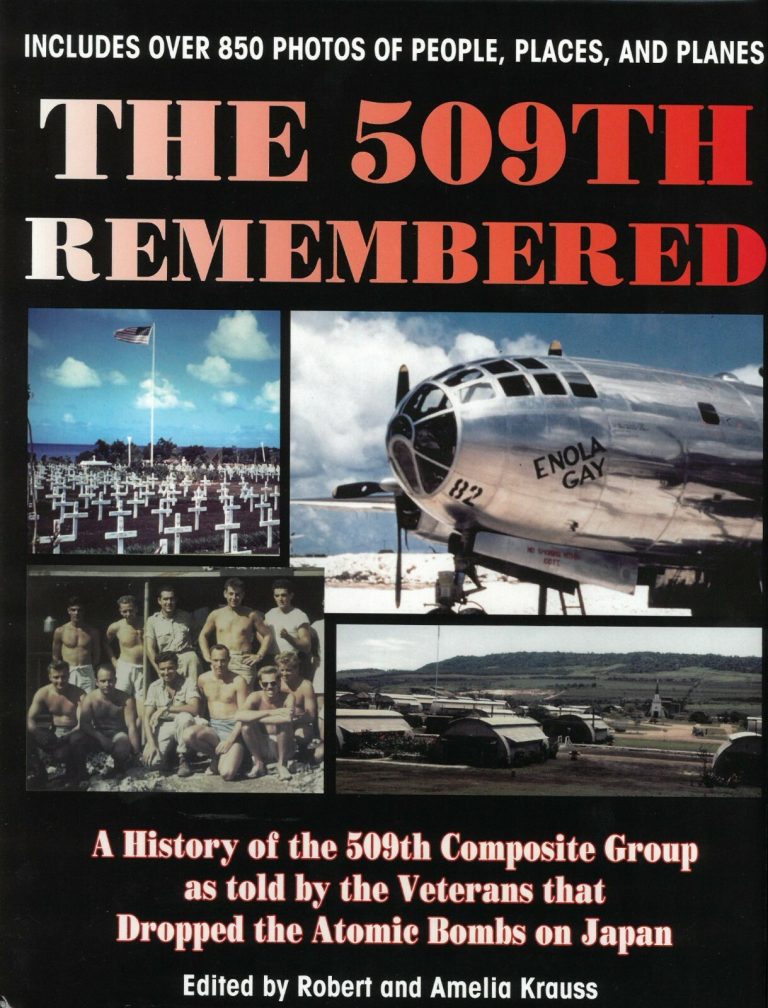 509th Composite Group WWII signed Book Enola Gay/Atomic Bomb/Japan 10-sigs - JSA