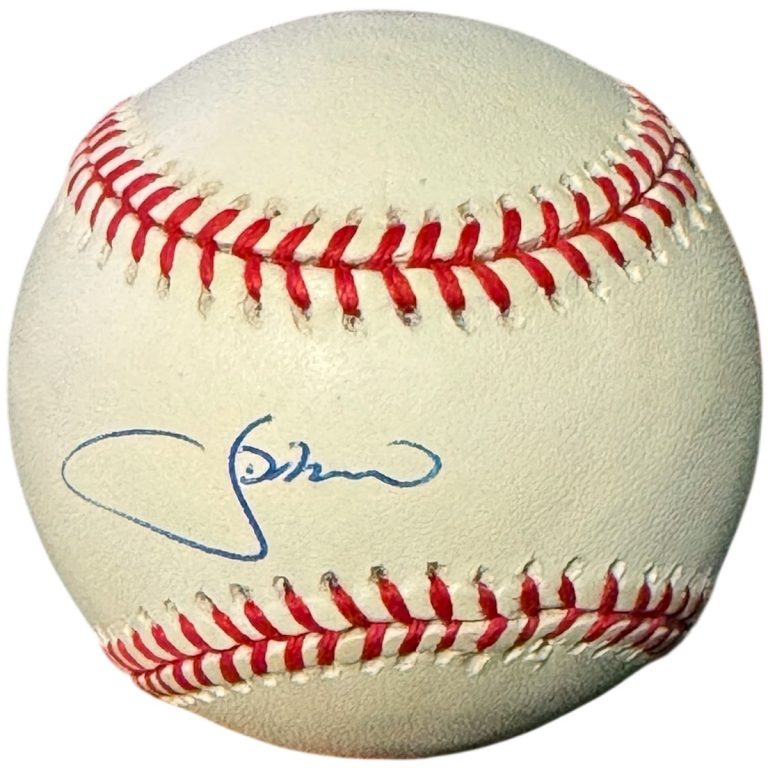 JD/J.D. Drew signed Rawlings Official National League Baseball toned- COA